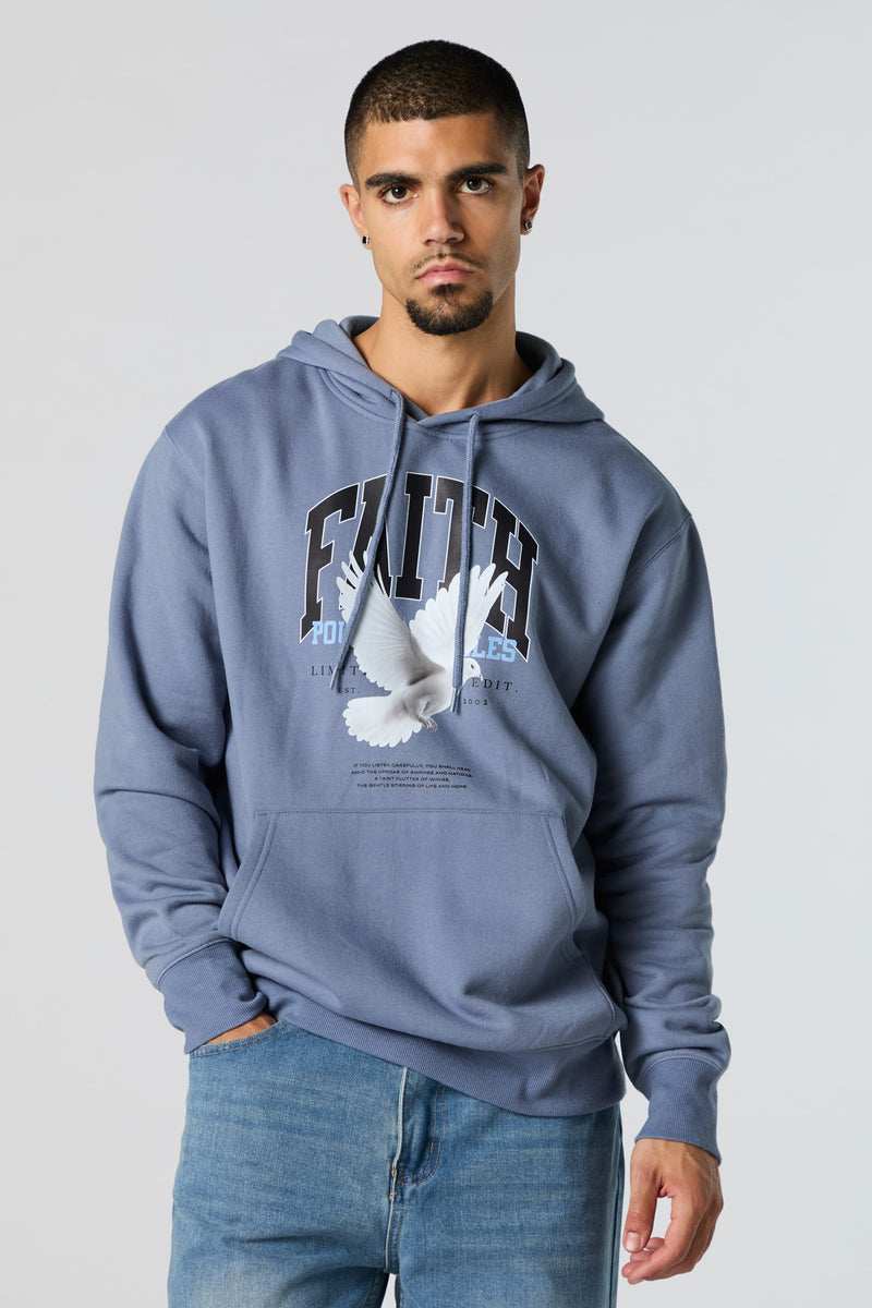 Faith Graphic Fleece Hoodie