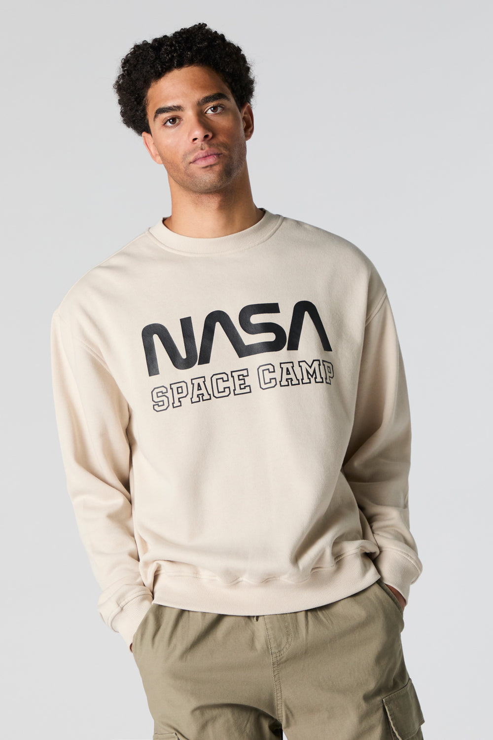 NASA Space Camp Graphic Fleece Sweatshirt NASA Space Camp Graphic Fleece Sweatshirt 1