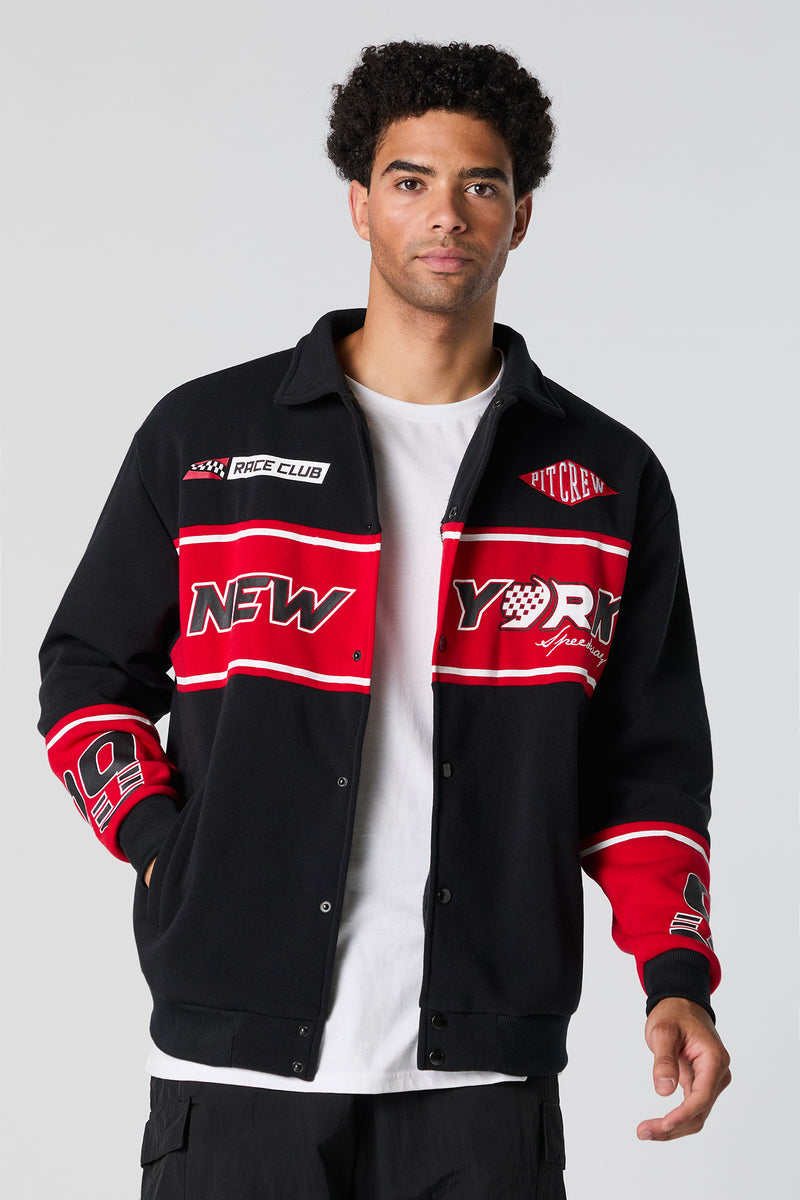 New York Racing Fleece Jacket