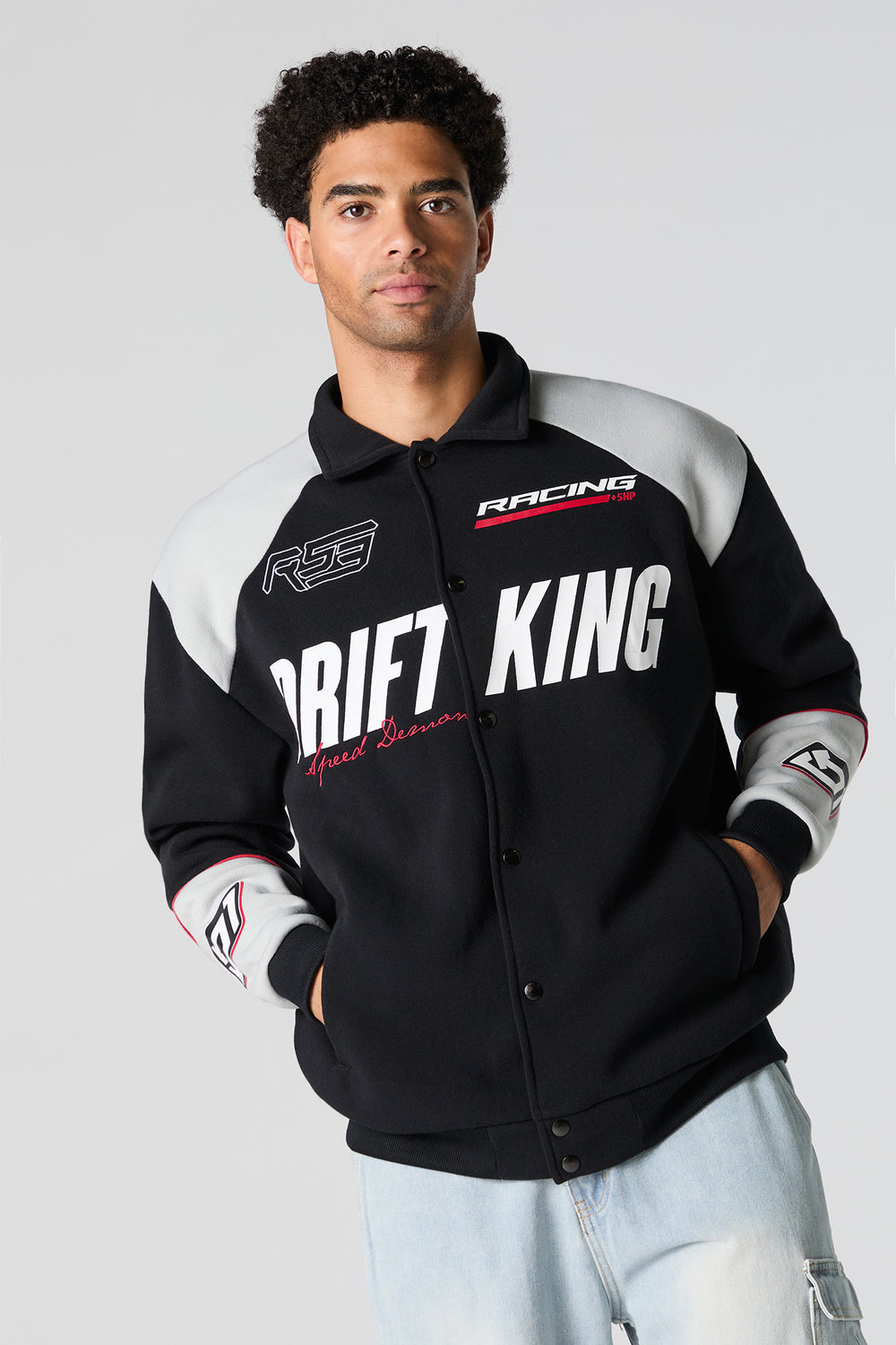 Racing Drift King Fleece Jacket Racing Drift King Fleece Jacket 1