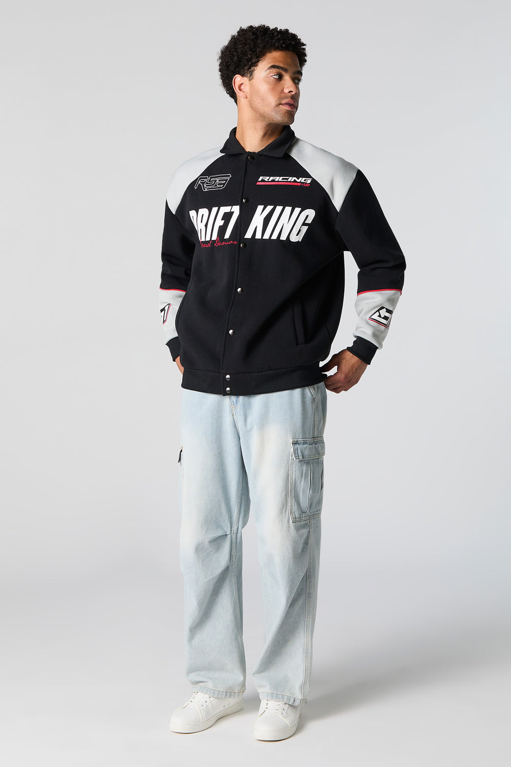 Racing Drift King Fleece Jacket Racing Drift King Fleece Jacket 3