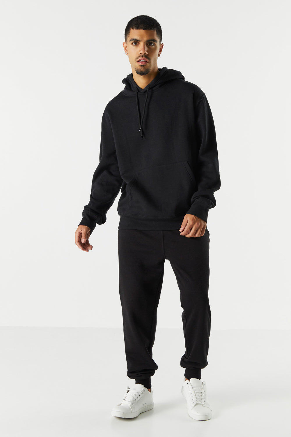 Basic Fleece Pull Over Hoodie Basic Fleece Pull Over Hoodie 6