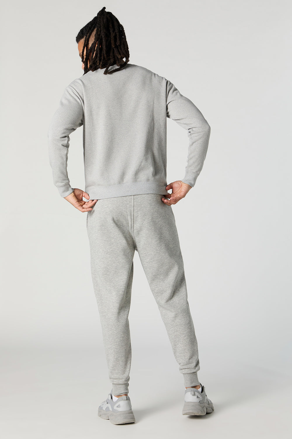 Chenille Embroidered Fleece Jogger Chenille Embroidered Fleece Jogger 3