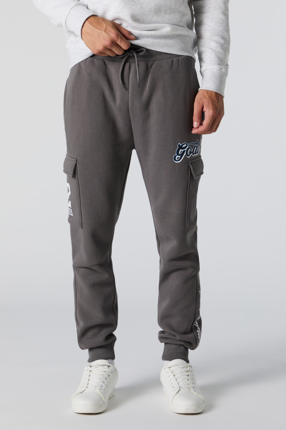 Graphic Fleece Cargo Jogger Graphic Fleece Cargo Jogger 1