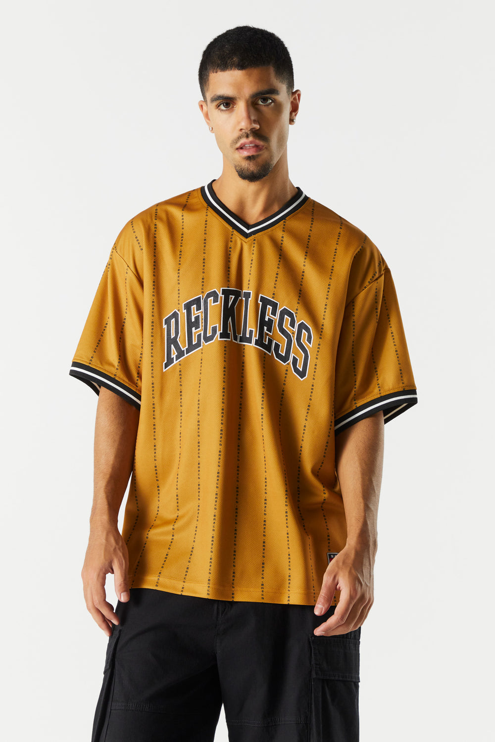 Reckless Graphic Baseball Top Reckless Graphic Baseball Top 1