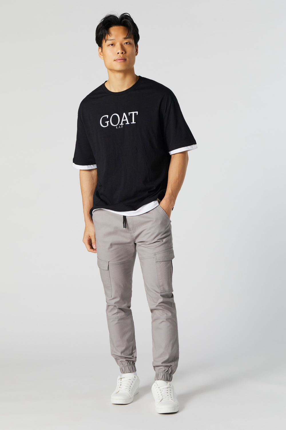Goat Embroidered T-Shirt Goat Embroidered T-Shirt 8
