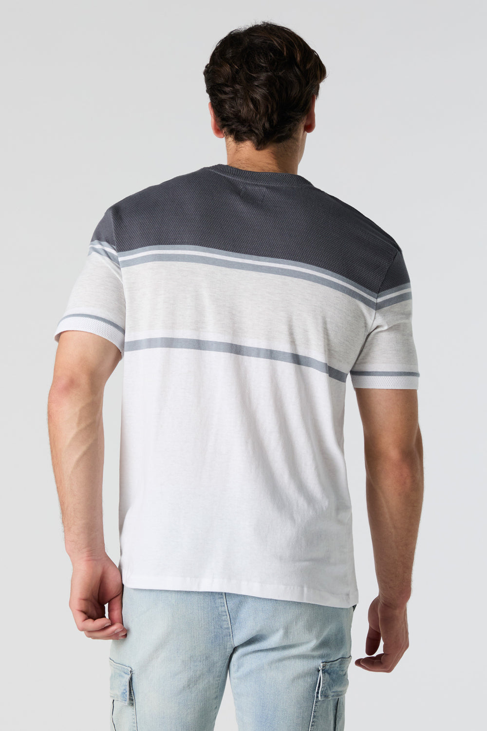 Colourblock Striped T-Shirt Colourblock Striped T-Shirt 5