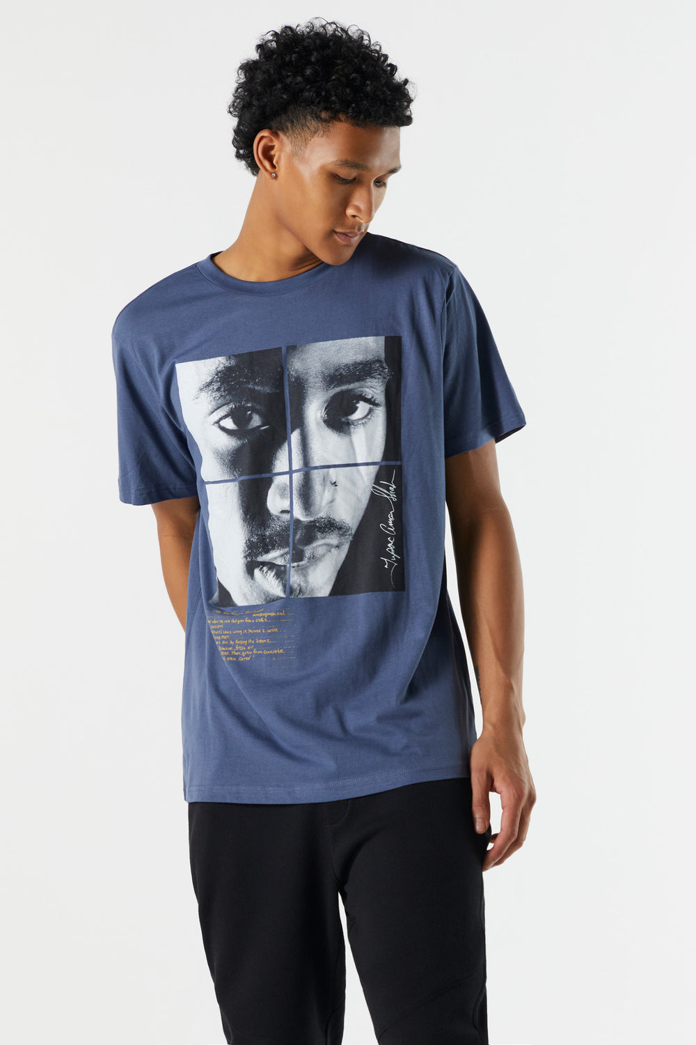 Tupac Graphic T-Shirt Tupac Graphic T-Shirt 1
