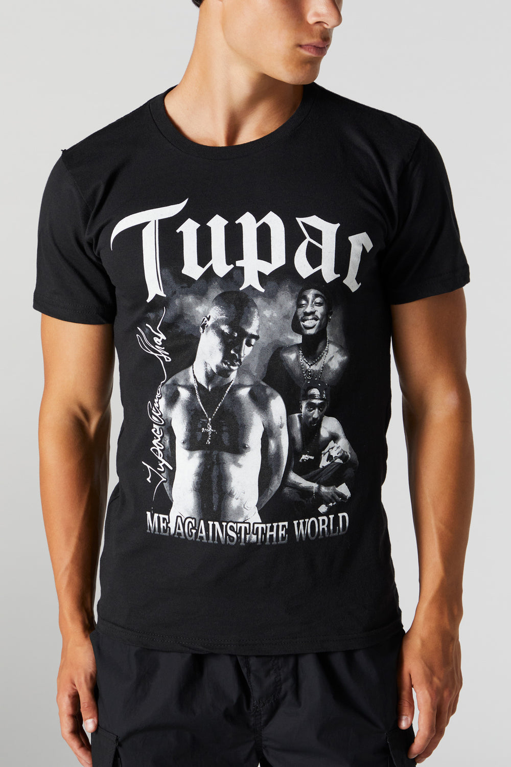 Tupac Me Against The World Graphic T-Shirt Tupac Me Against The World Graphic T-Shirt 2