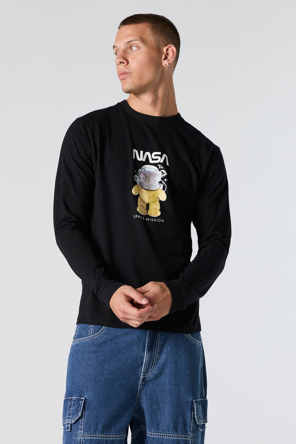 NASA Space Mission Graphic Long Sleeve Top NASA Space Mission Graphic Long Sleeve Top 1