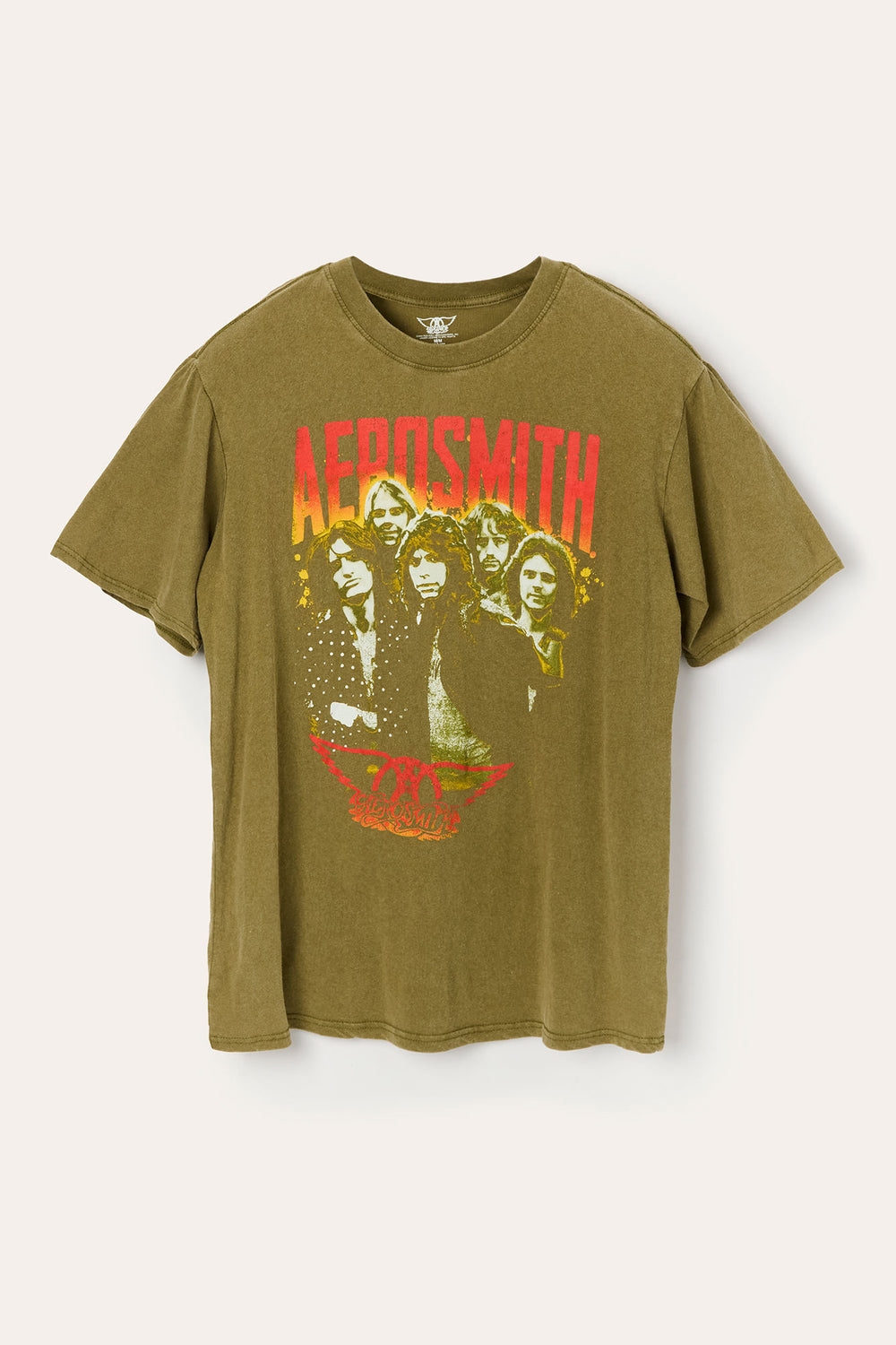 Aerosmith Graphic Washed T-Shirt Aerosmith Graphic Washed T-Shirt 4