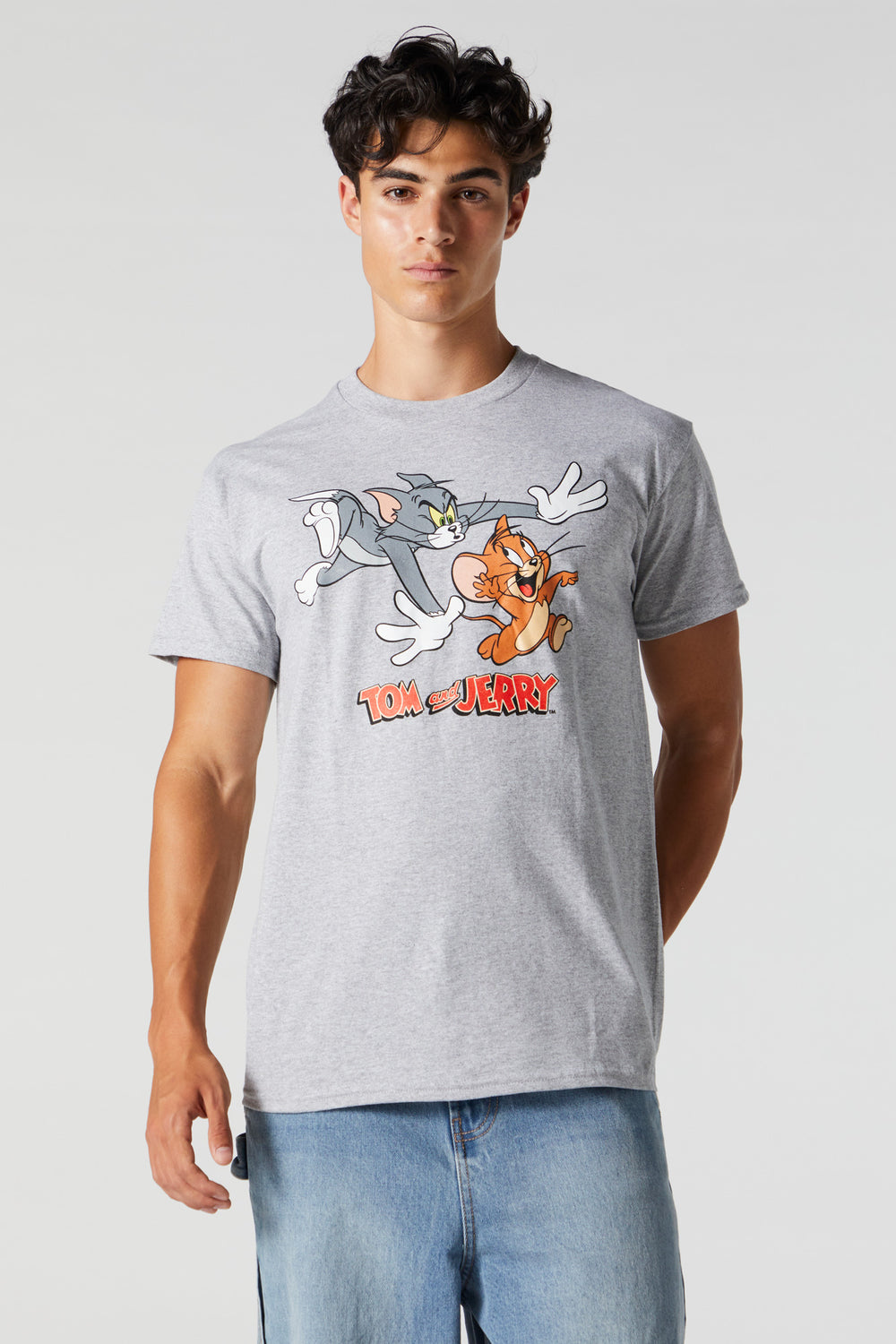 Tom and Jerry Graphic T-Shirt Tom and Jerry Graphic T-Shirt 1