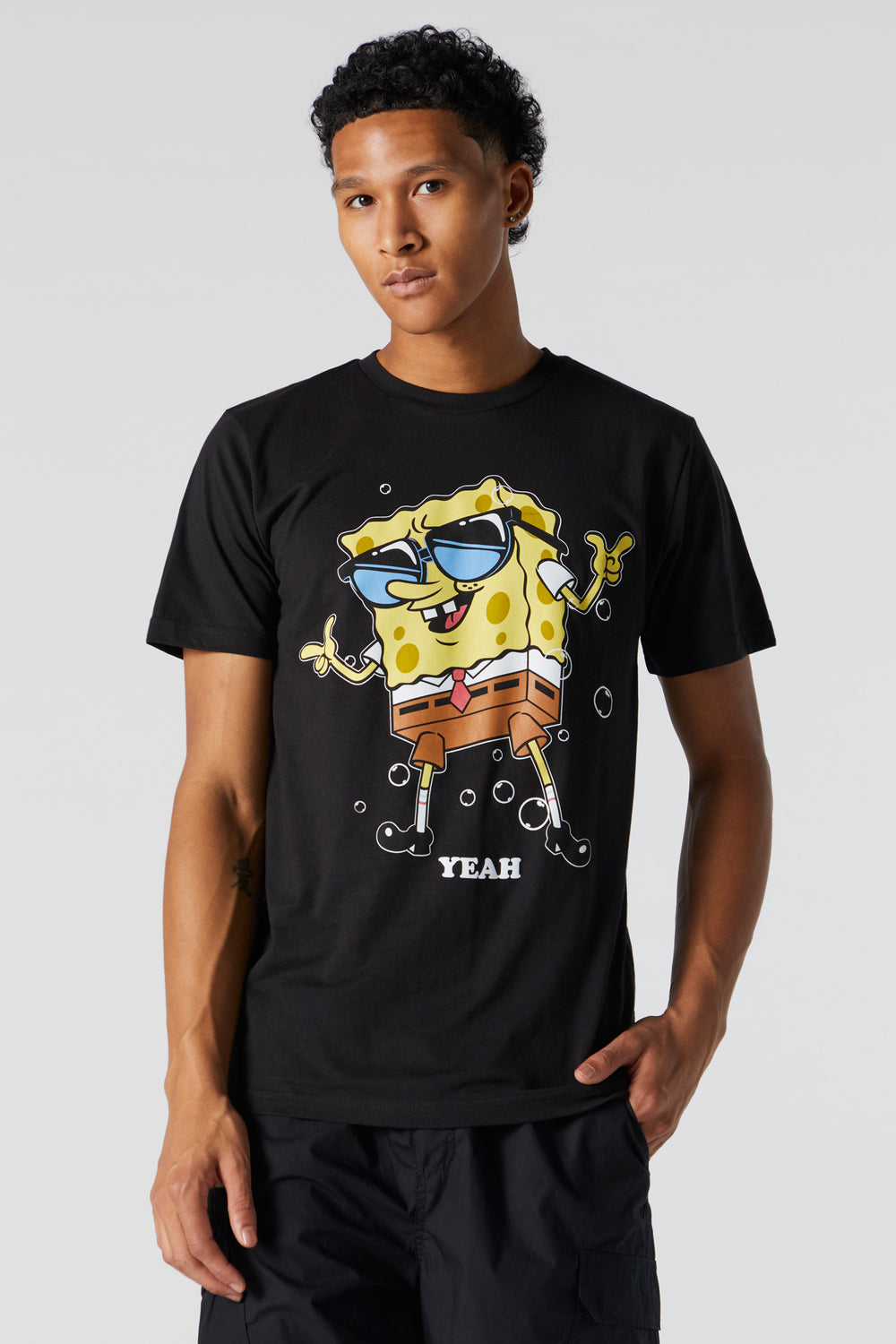 Yeah SpongeBob Graphic T-Shirt Yeah SpongeBob Graphic T-Shirt 1