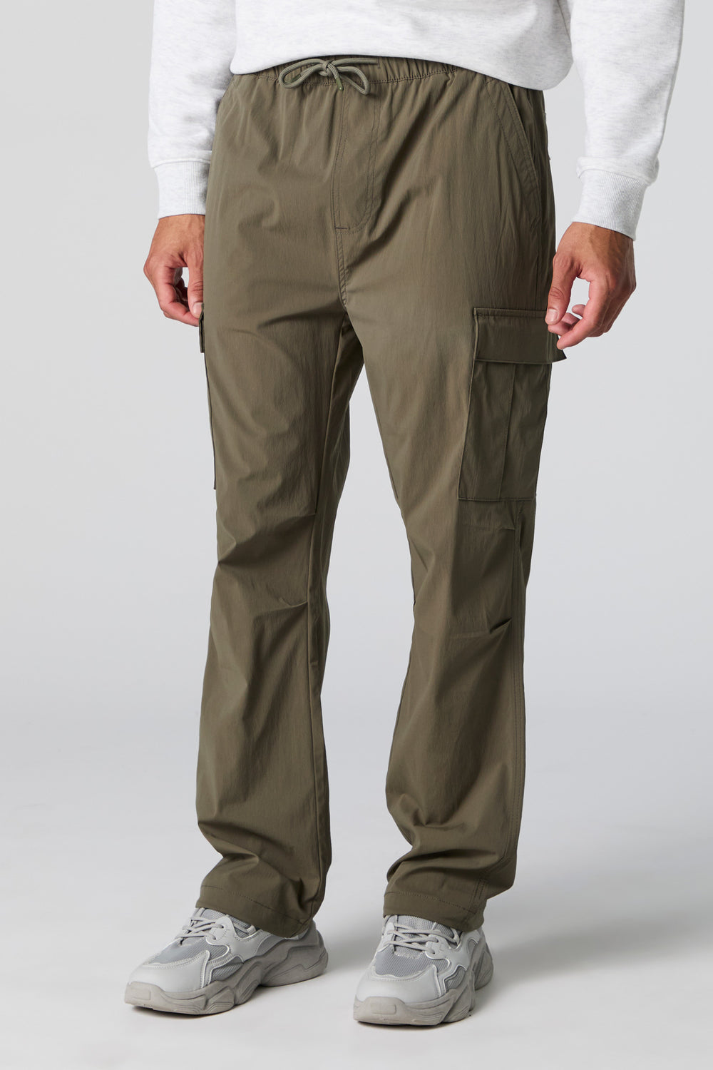 Nylon Straight Leg Cargo Pant Nylon Straight Leg Cargo Pant 1