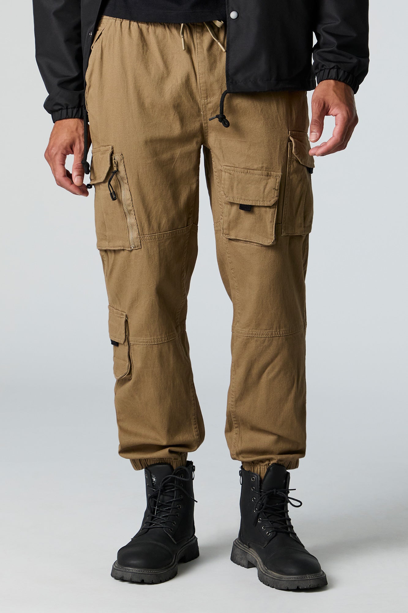 Multi Zip Pocket Cargo Jogger