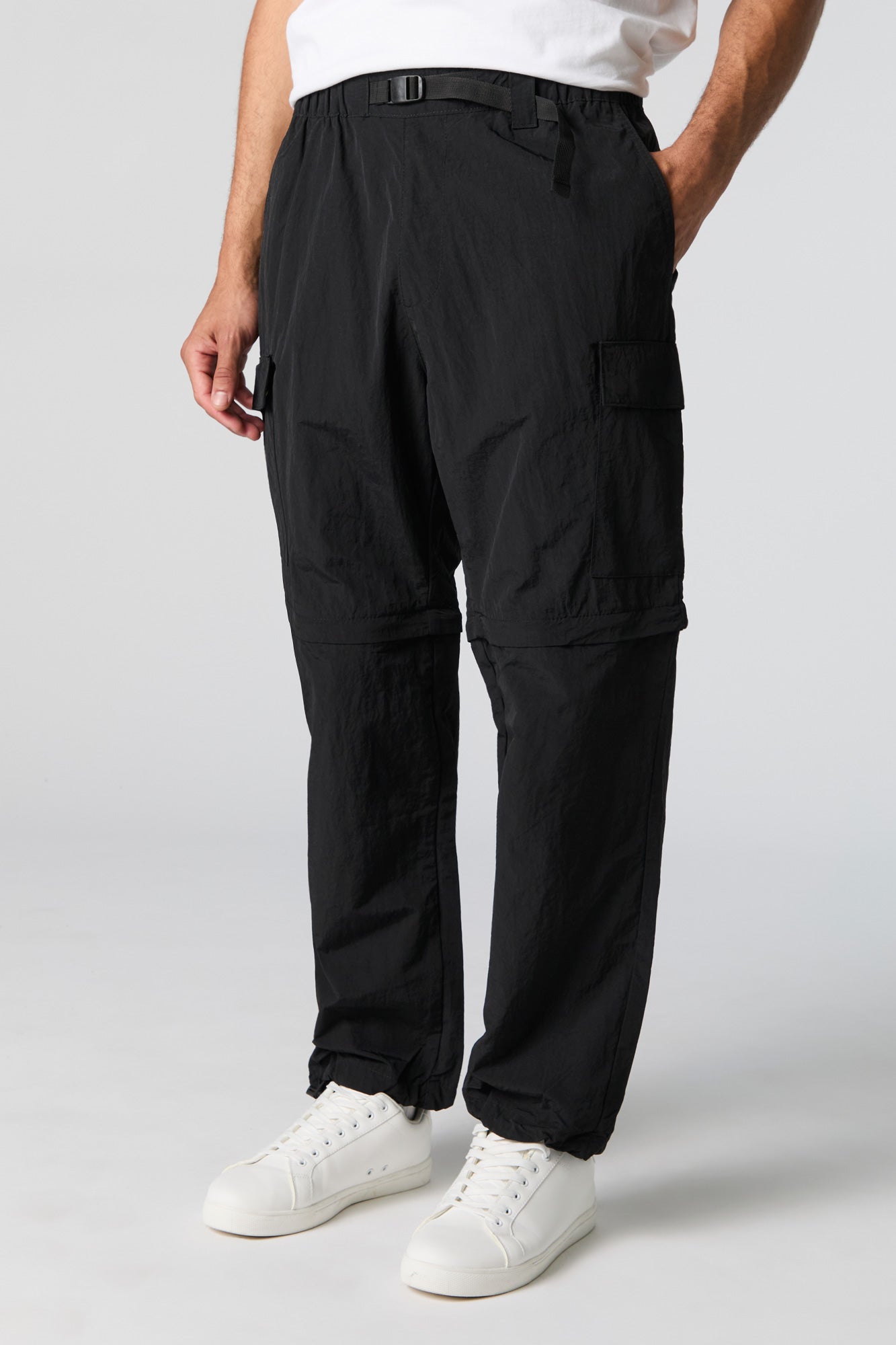 Nylon Multiway Zip Off Cargo Pant