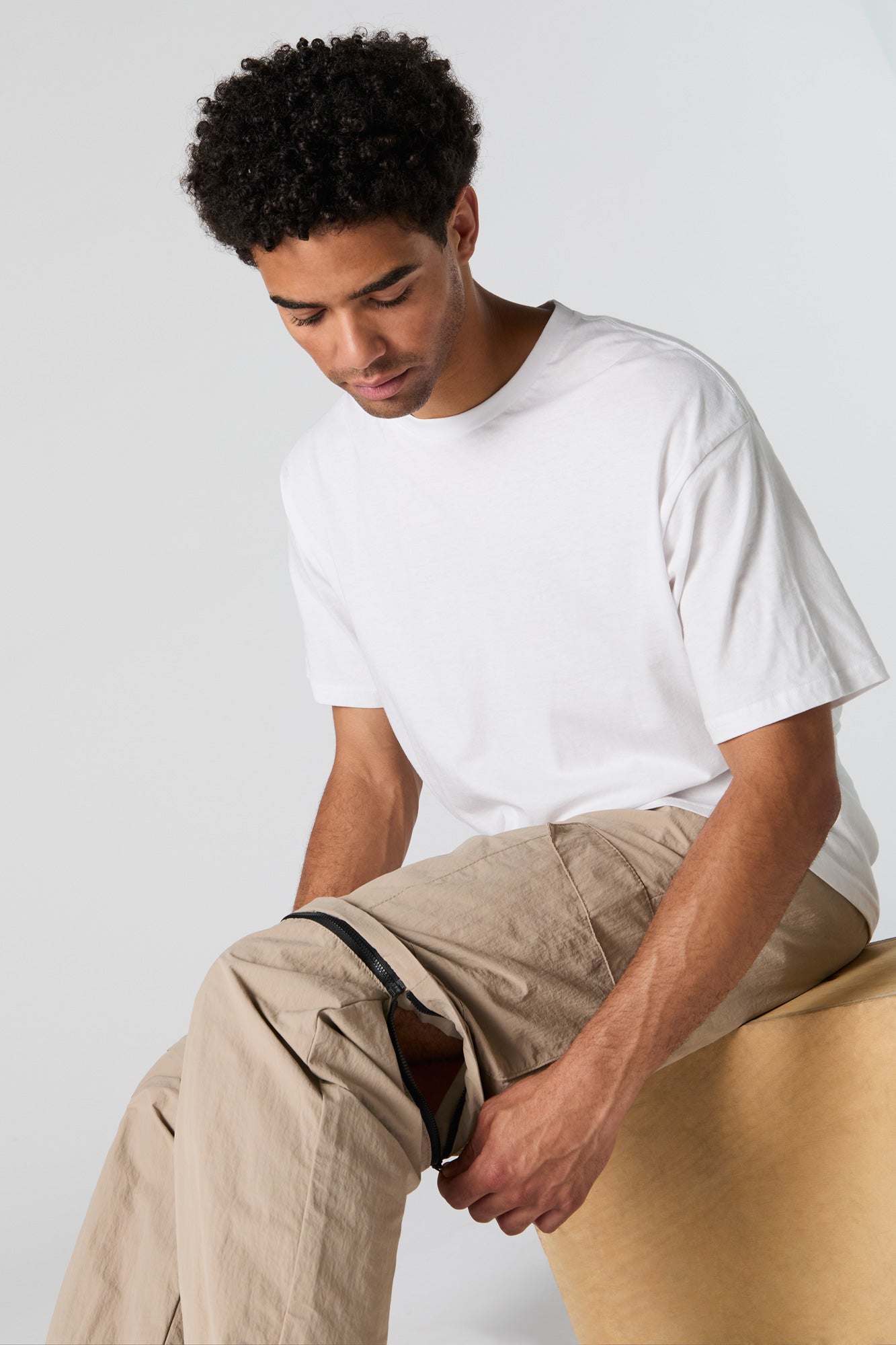 Nylon Multiway Zip Off Cargo Pant