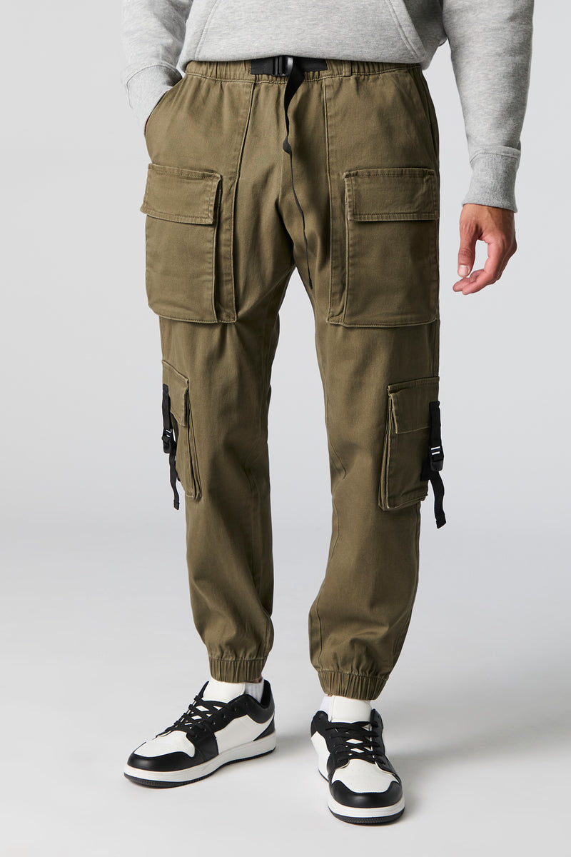 Belted Utility Cargo Jogger