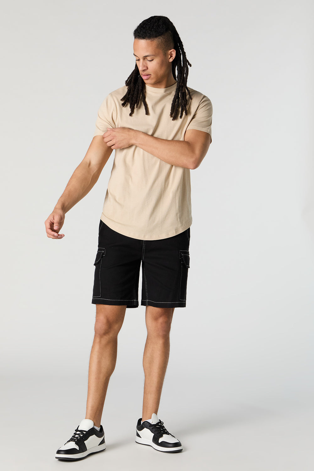 Contrast Stitch Denim Cargo Short Contrast Stitch Denim Cargo Short 6