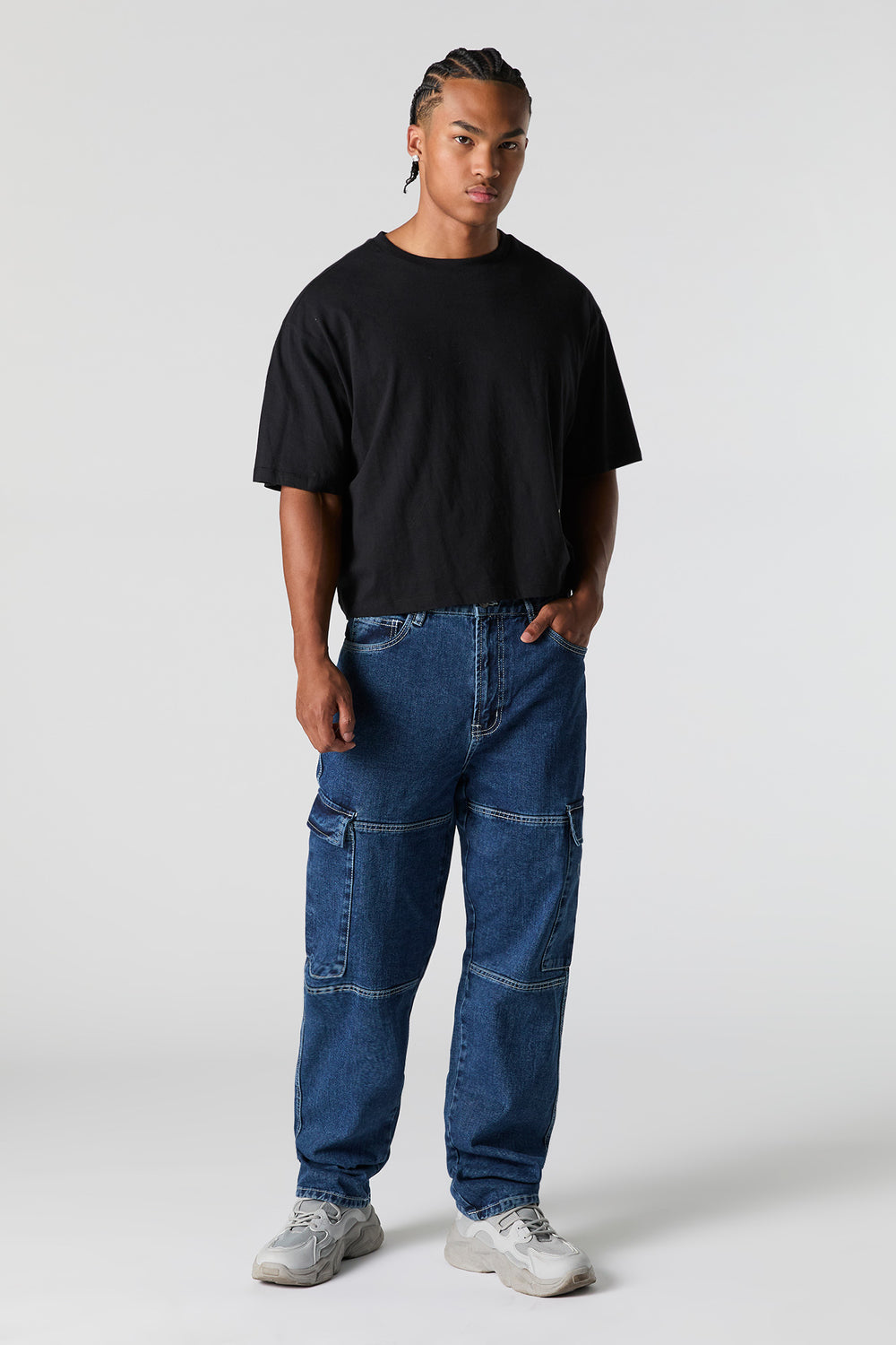 Baggy Straight Leg Cargo Jean Baggy Straight Leg Cargo Jean 11