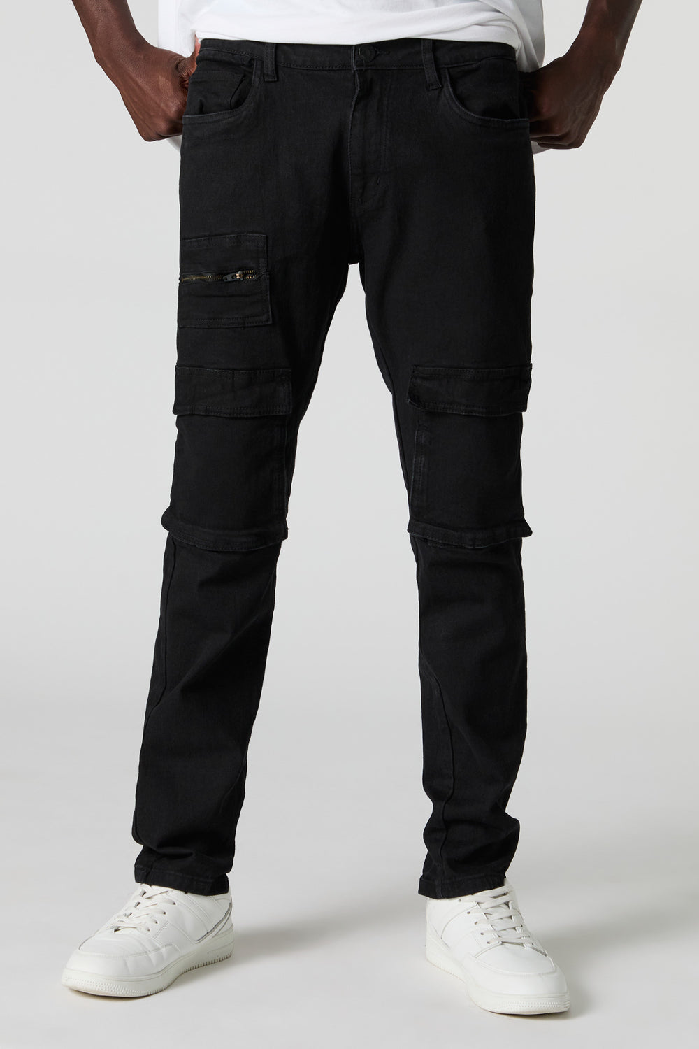 Zip Pocket Slim Cargo Jean Zip Pocket Slim Cargo Jean 4