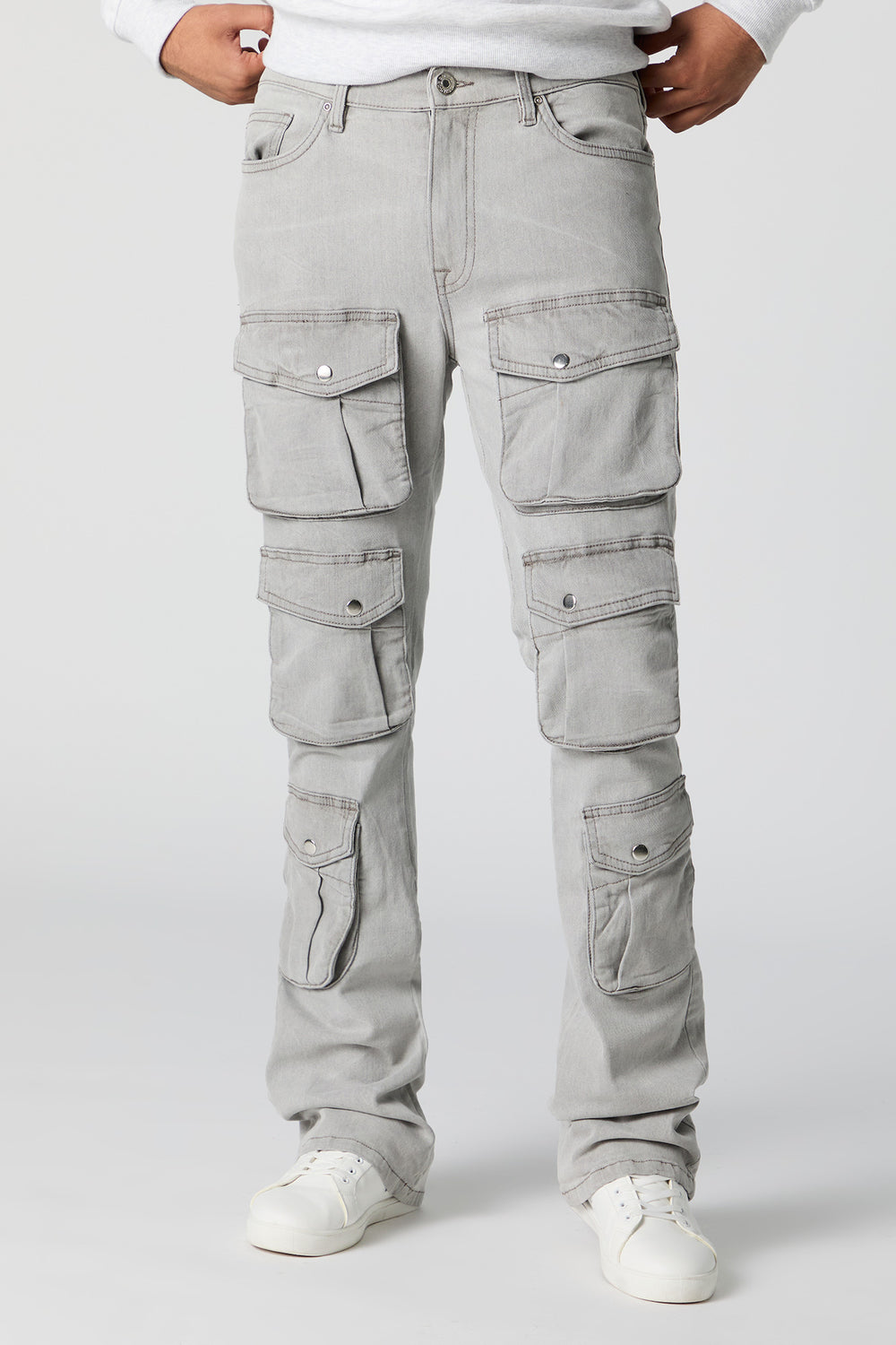 6 Pocket Stacked Cargo Jean 6 Pocket Stacked Cargo Jean 4