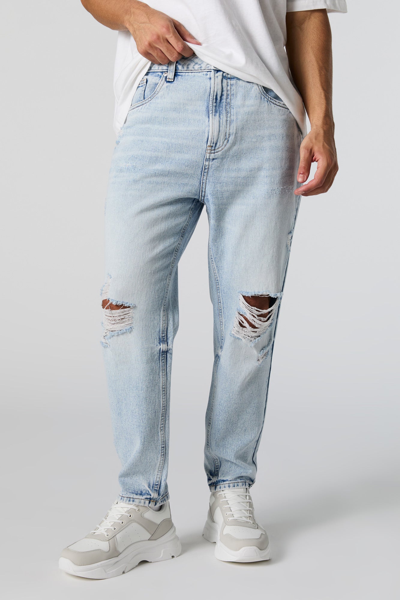 Vintage Wash Distressed Jean