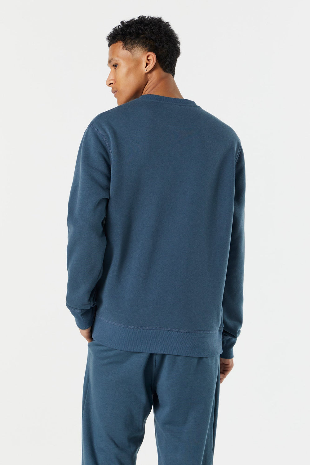 Colored Solid Fleece Sweatshirt Colored Solid Fleece Sweatshirt 8