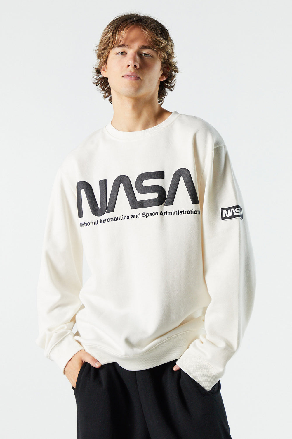 NASA Graphic Fleece Sweatshirt NASA Graphic Fleece Sweatshirt 4