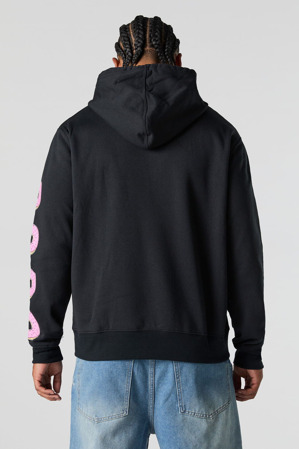 Homer Simpson Graphic Fleece Hoodie Homer Simpson Graphic Fleece Hoodie 2