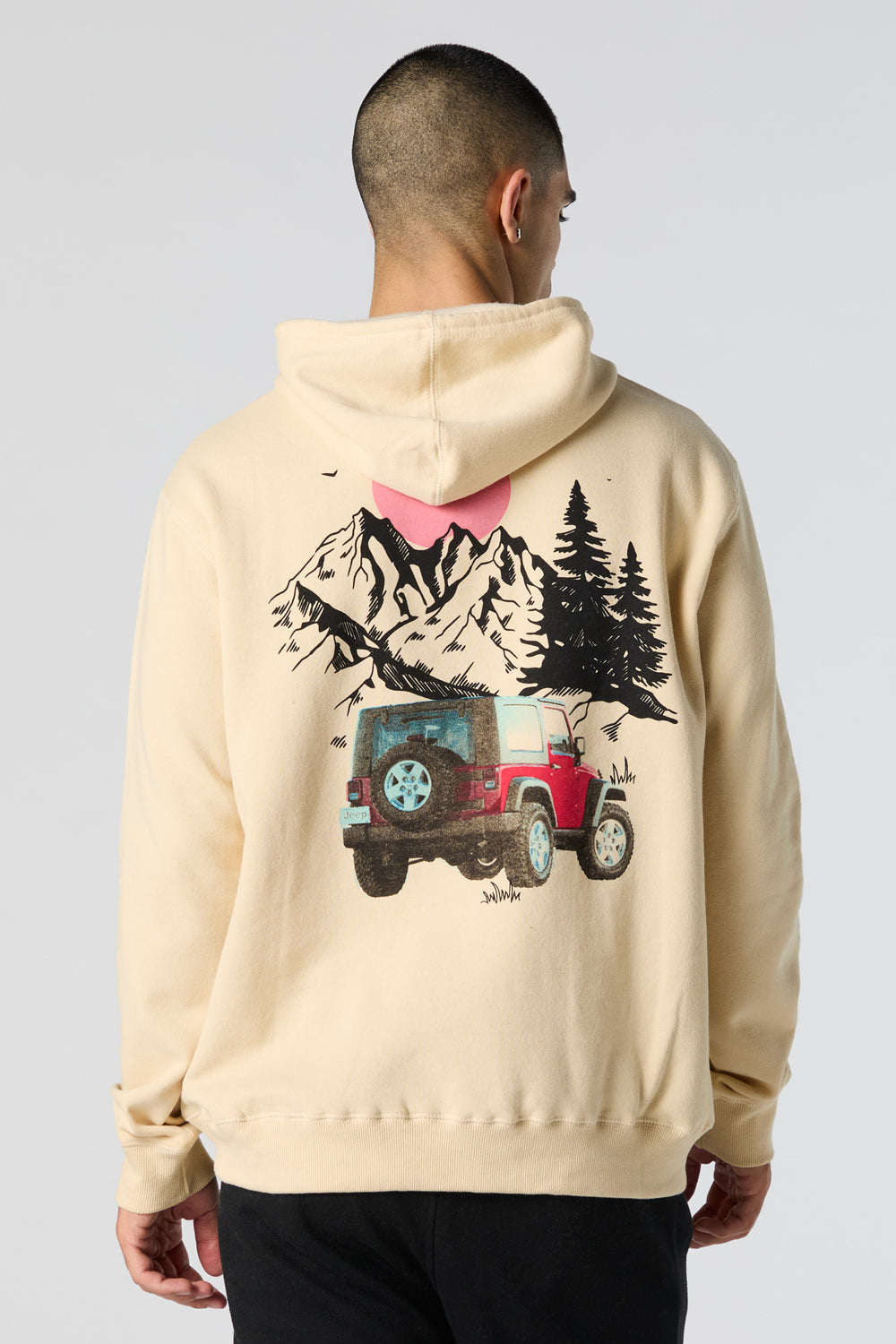 Jeep Graphic Fleece Hoodie Jeep Graphic Fleece Hoodie 2