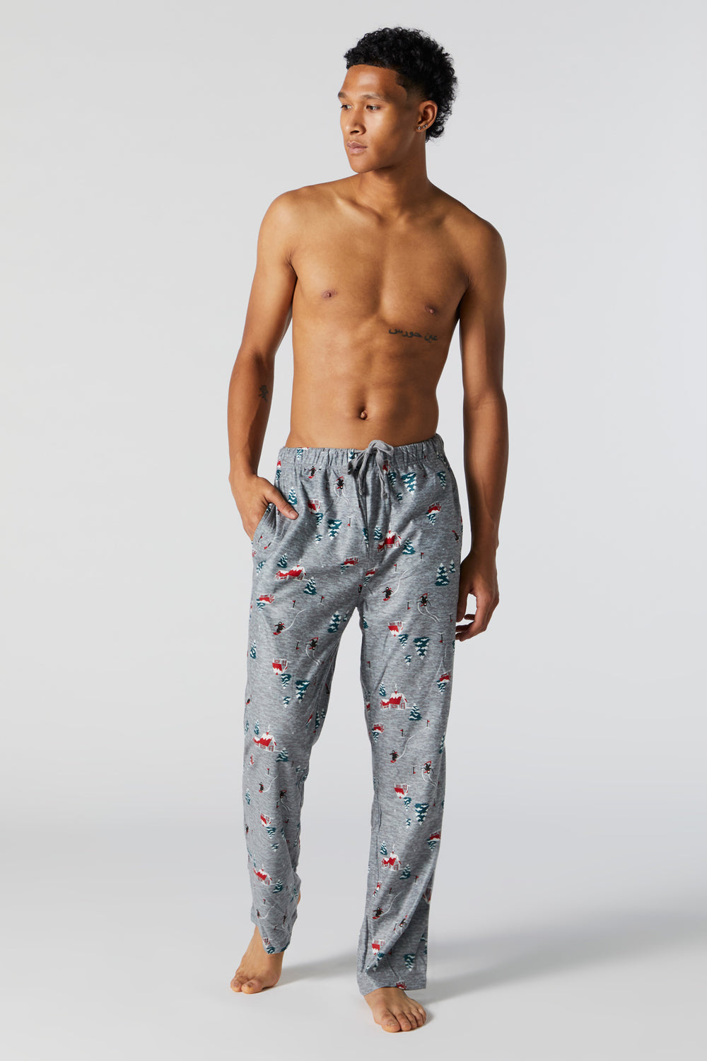 Snowboard Graphic Pajama Pant Snowboard Graphic Pajama Pant 1