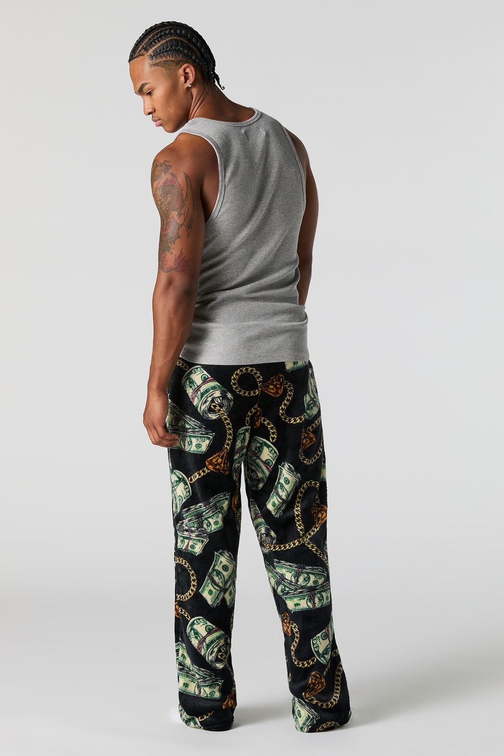 Printed Plush Pajama Pant Printed Plush Pajama Pant 12