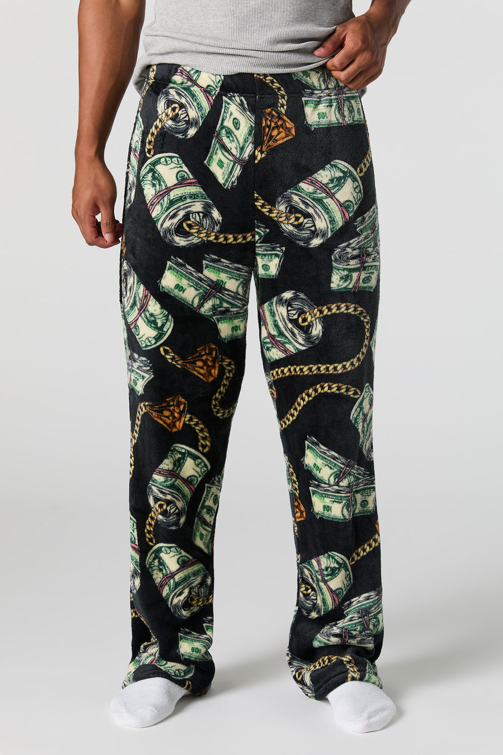 Printed Plush Pajama Pant Printed Plush Pajama Pant 10