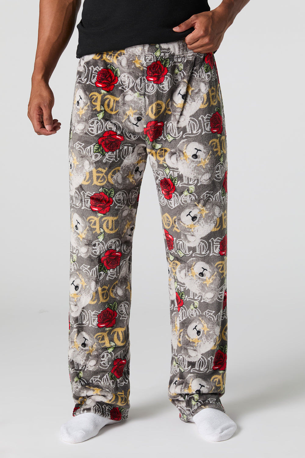 Printed Plush Pajama Pant Printed Plush Pajama Pant 13