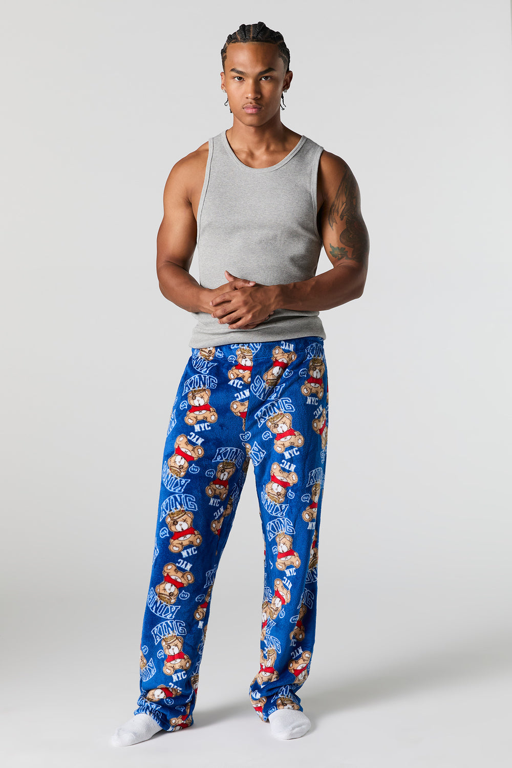 Printed Plush Pajama Pant Printed Plush Pajama Pant 17