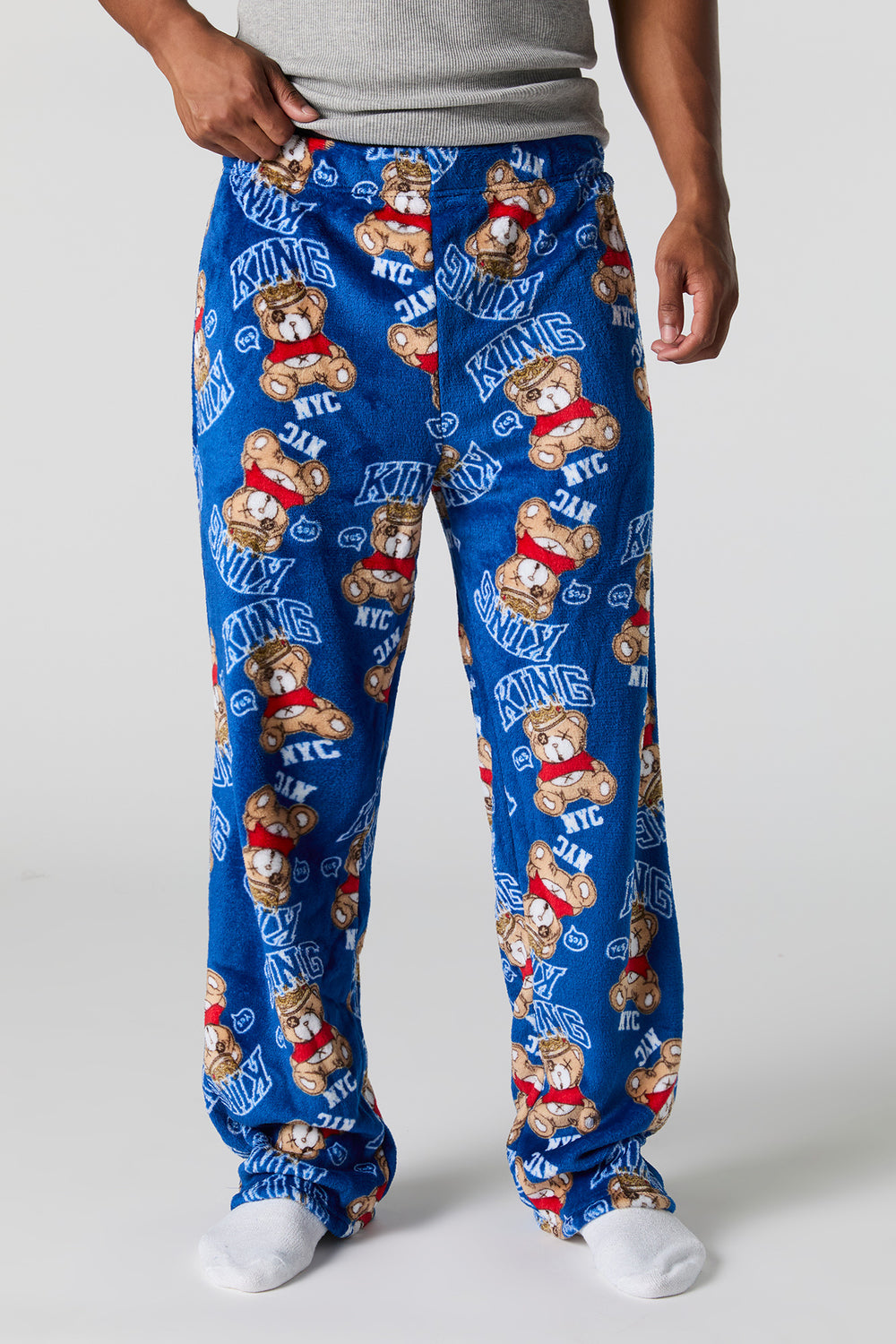 Printed Plush Pajama Pant Printed Plush Pajama Pant 16