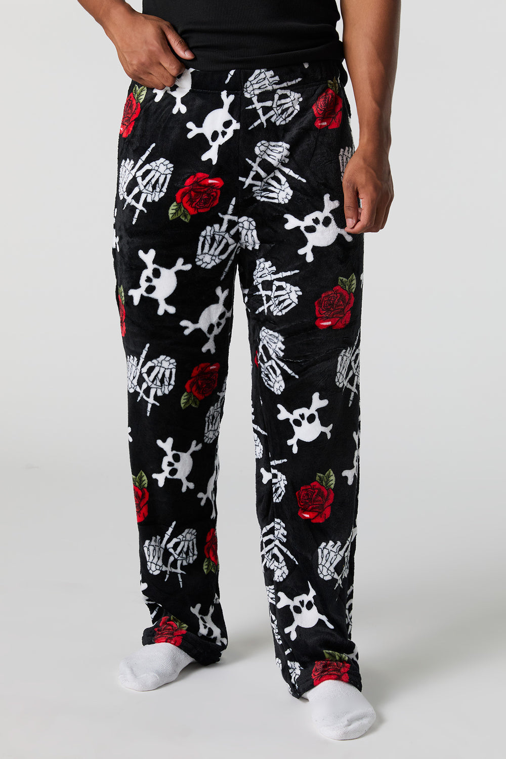 Printed Plush Pajama Pant Printed Plush Pajama Pant 19