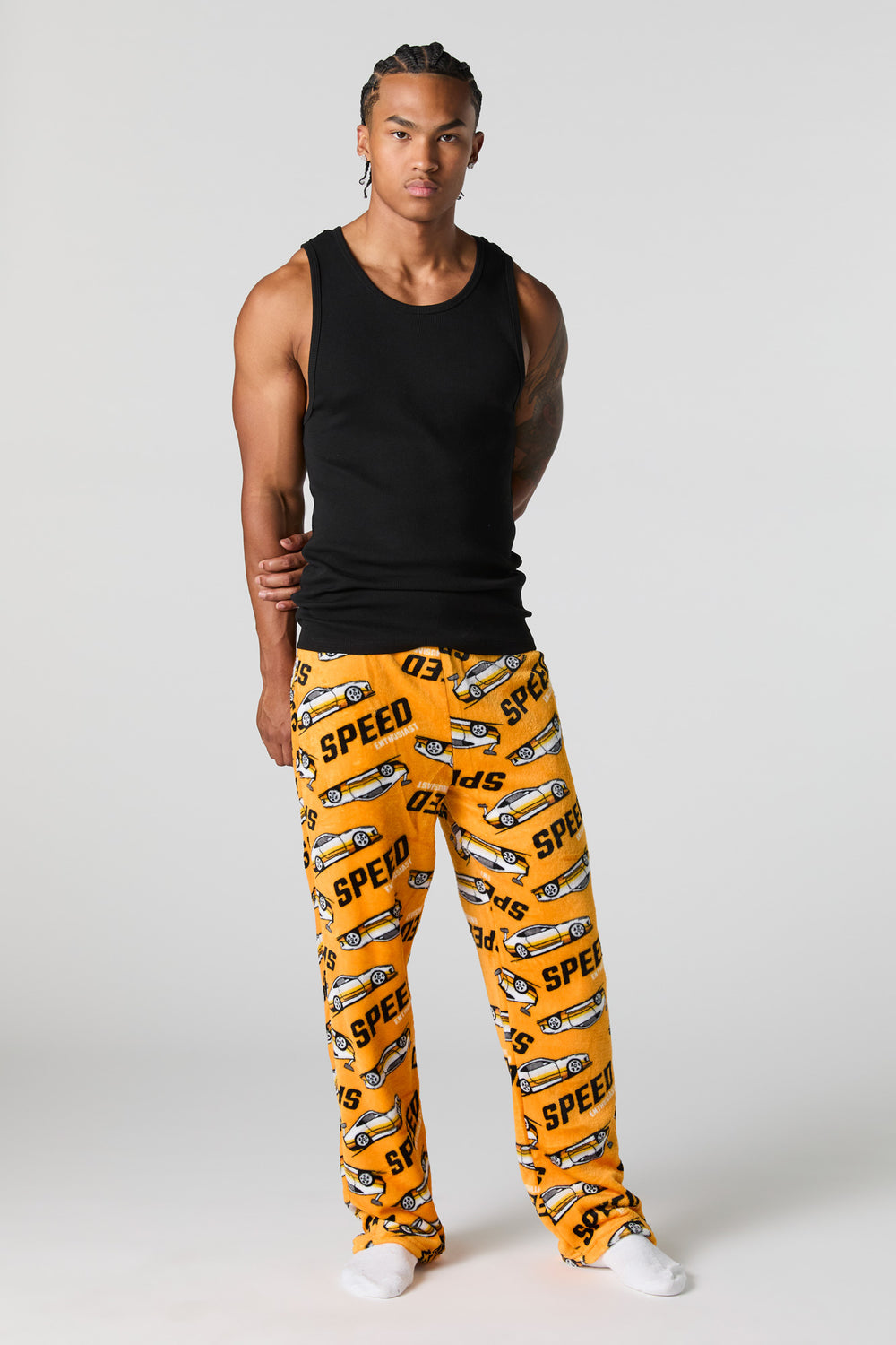 Printed Plush Pajama Pant Printed Plush Pajama Pant 2