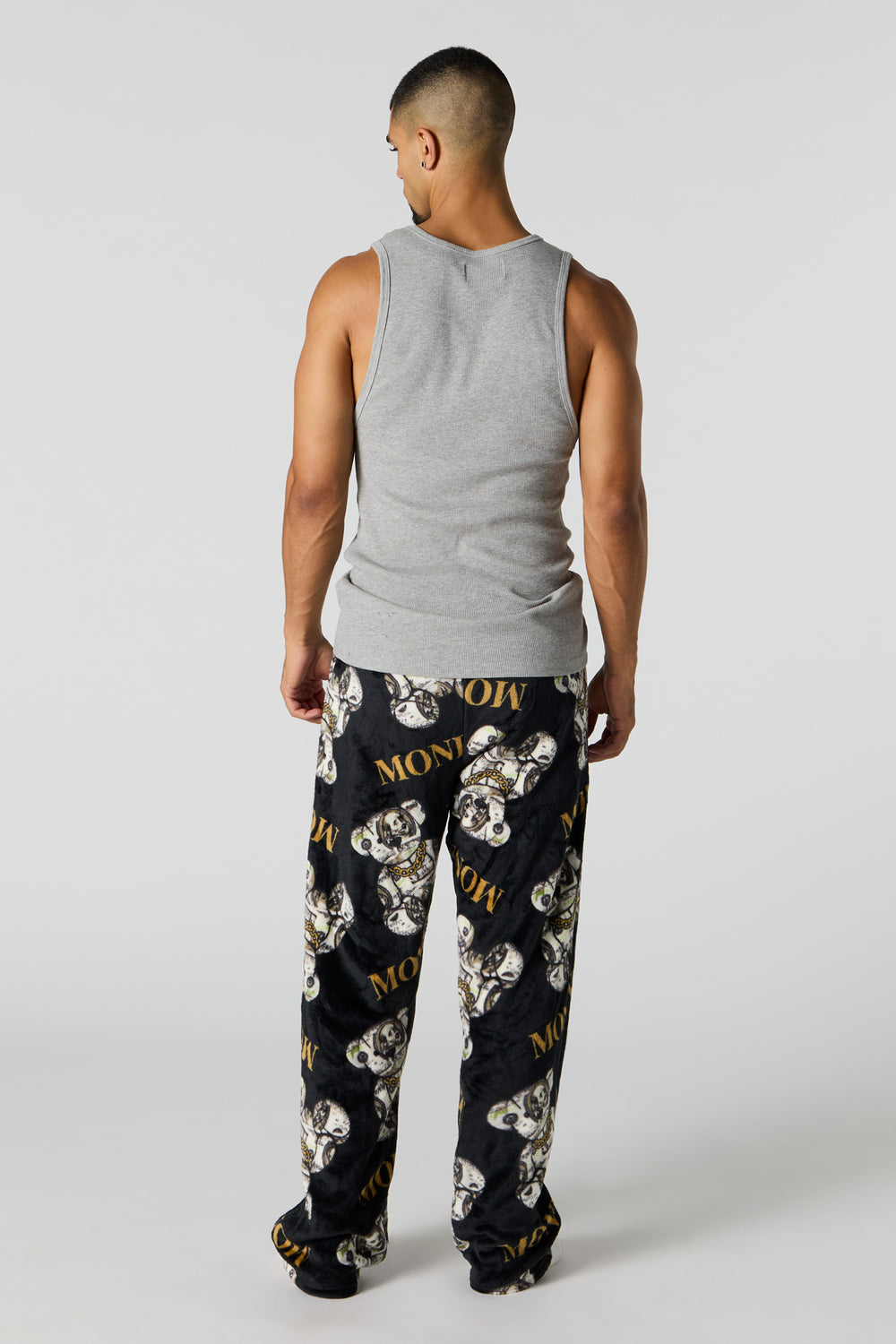 Printed Plush Pajama Pant Printed Plush Pajama Pant 9