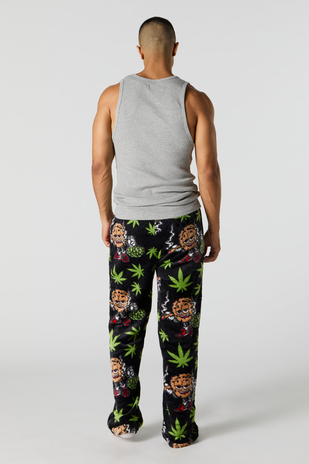 Printed Plush Pajama Pant Printed Plush Pajama Pant 6