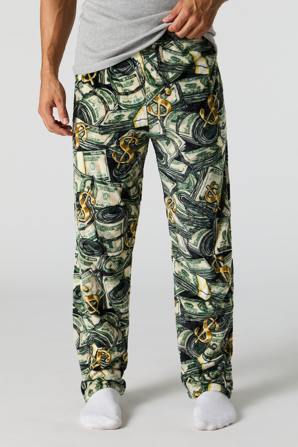 Printed Plush Pajama Pant Printed Plush Pajama Pant 13