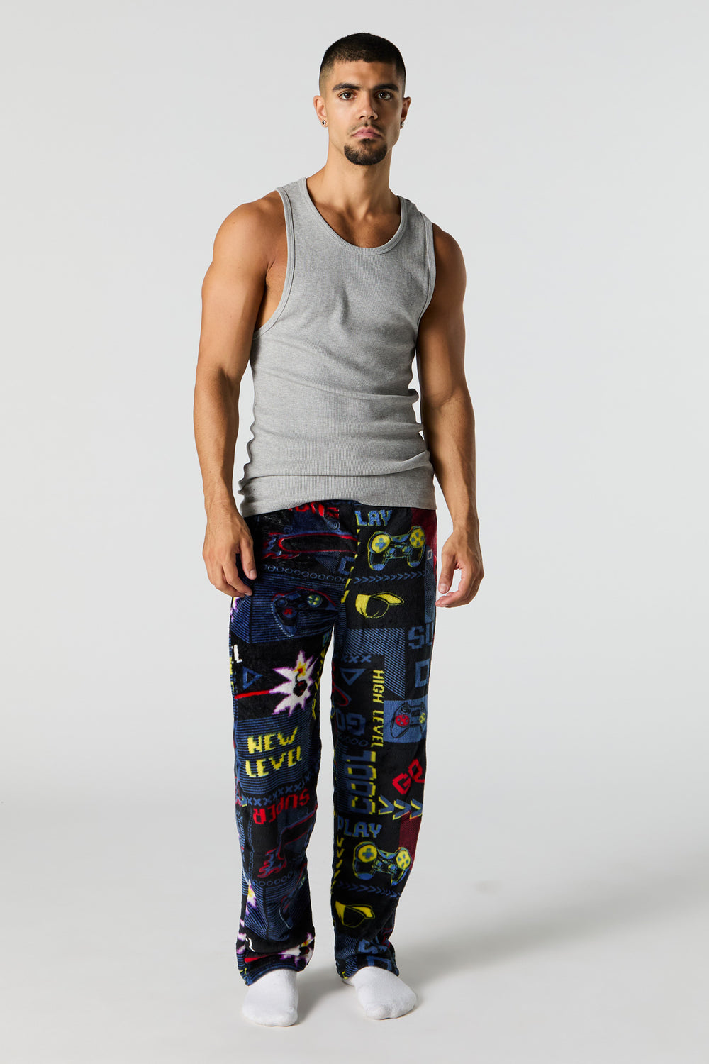 Printed Plush Pajama Pant Printed Plush Pajama Pant 17