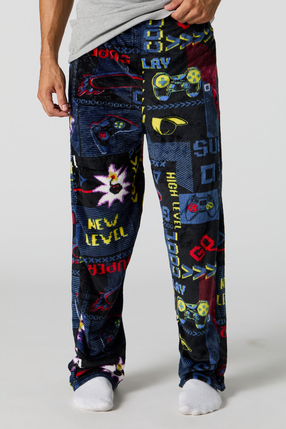 Printed Plush Pajama Pant Printed Plush Pajama Pant 16