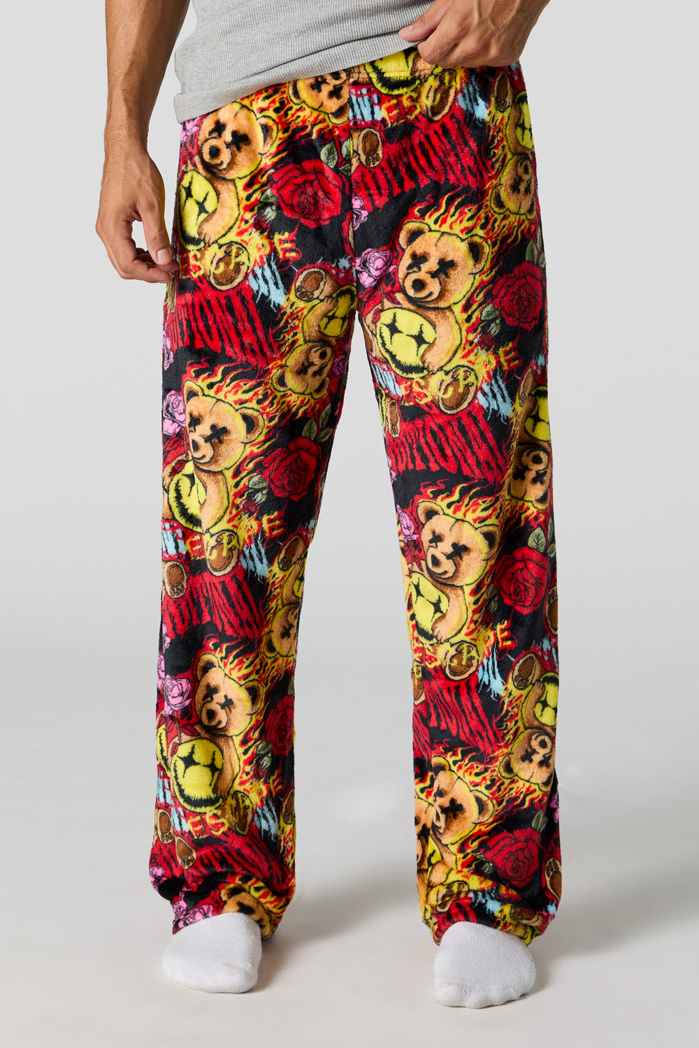 Printed Plush Pajama Pant Printed Plush Pajama Pant 19