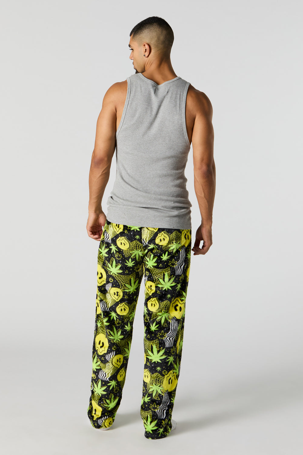 Printed Plush Pajama Pant Printed Plush Pajama Pant 3