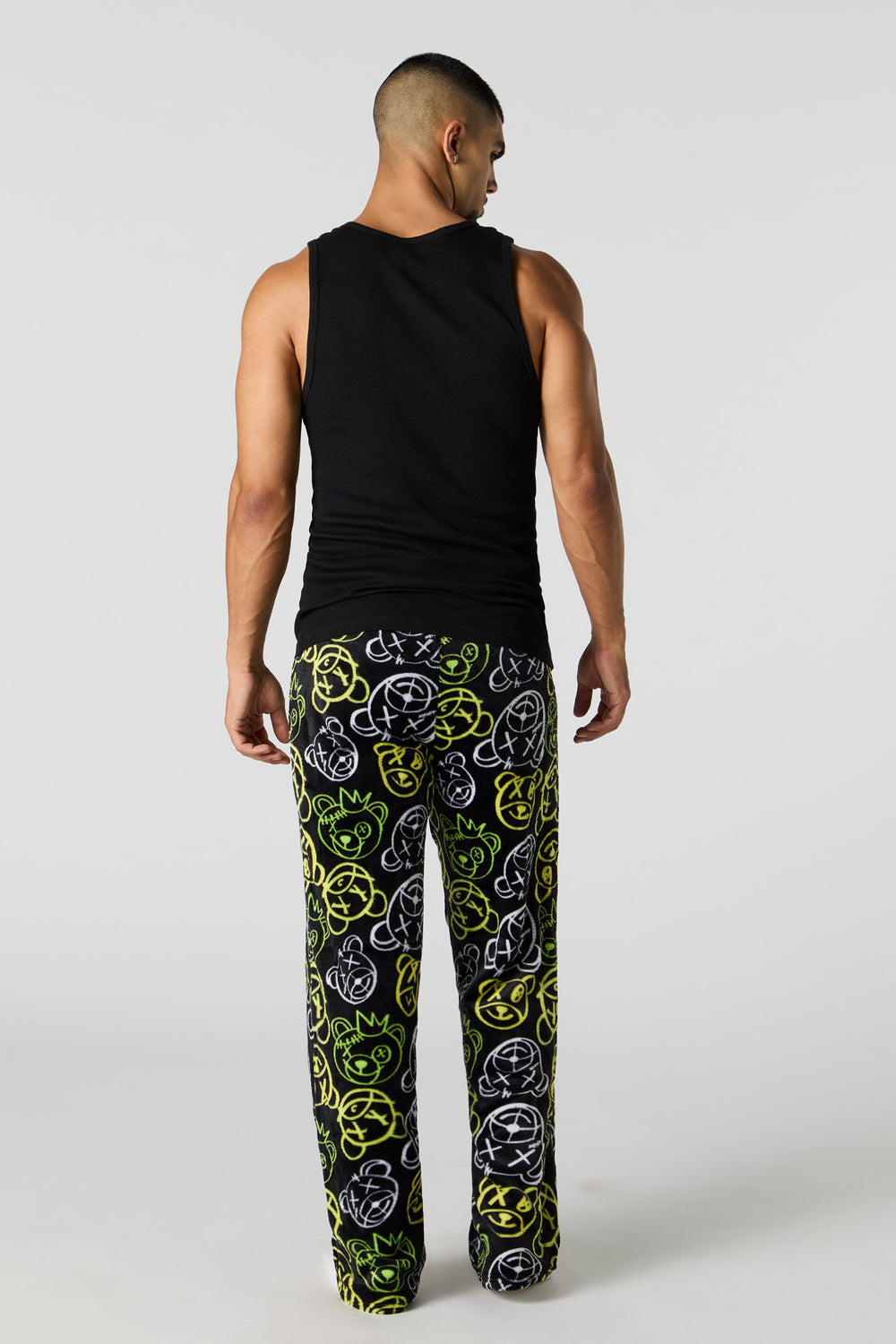 Printed Plush Pajama Pant Printed Plush Pajama Pant 6