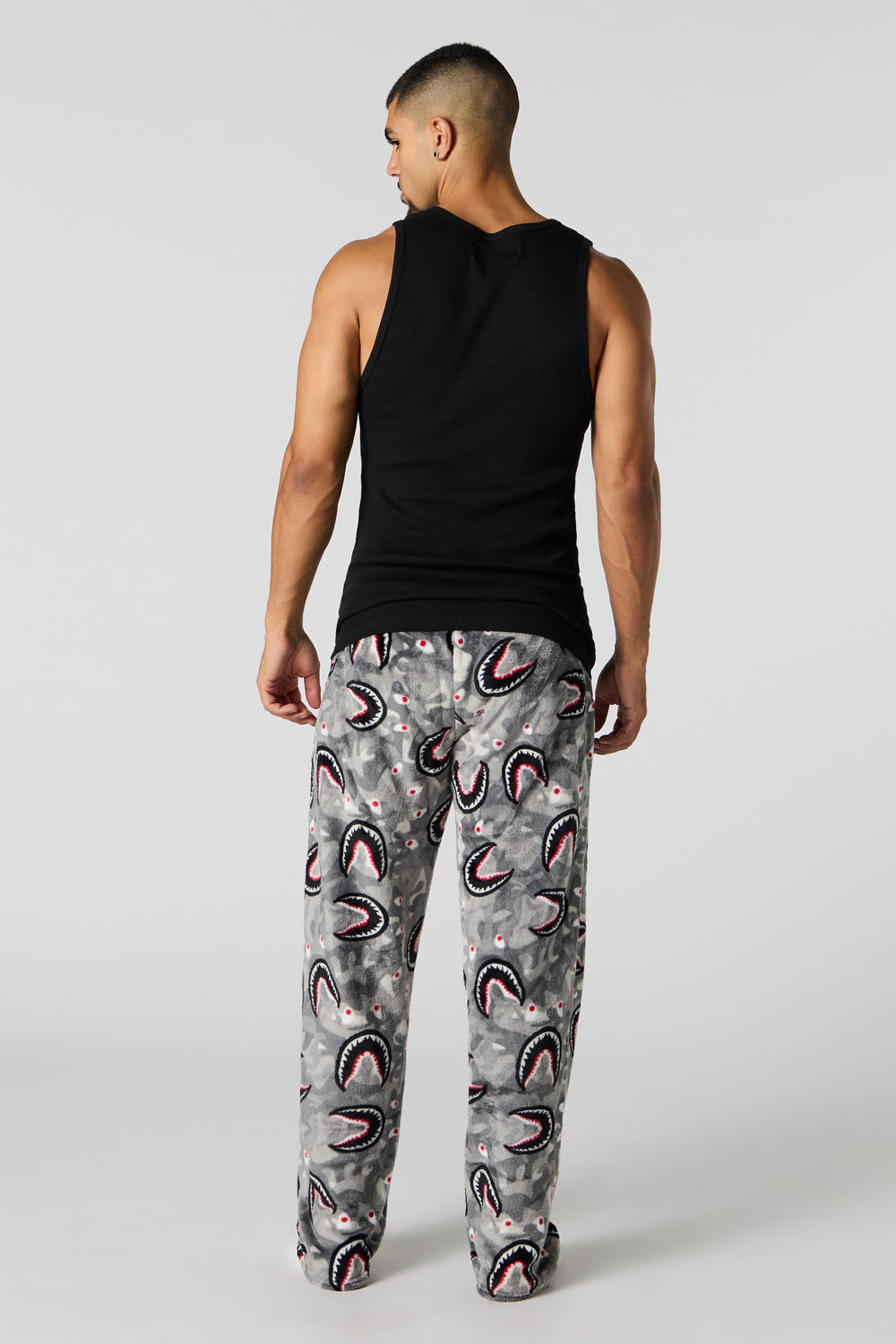 Printed Plush Pajama Pant Printed Plush Pajama Pant 9