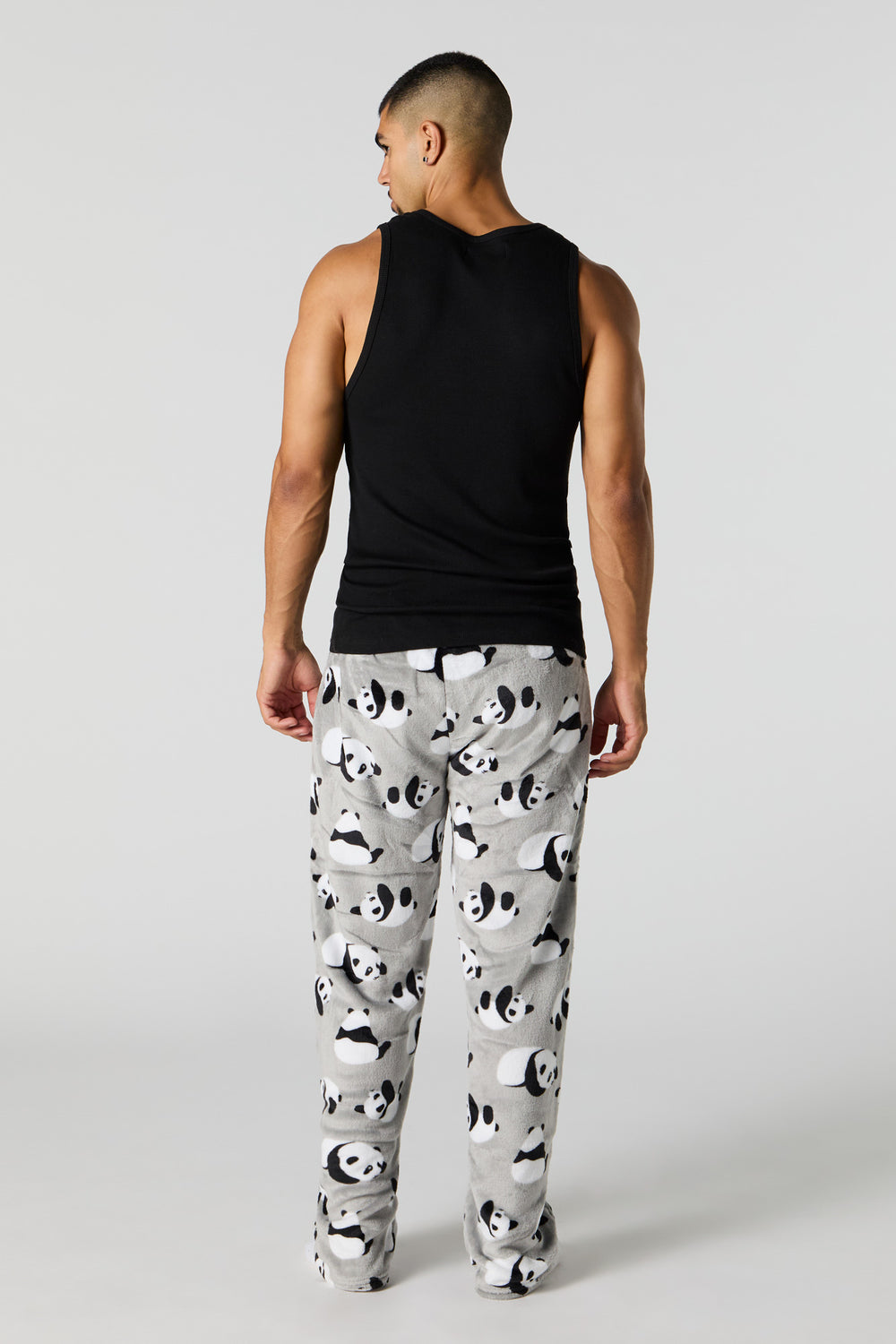 Printed Plush Pajama Pant Printed Plush Pajama Pant 3