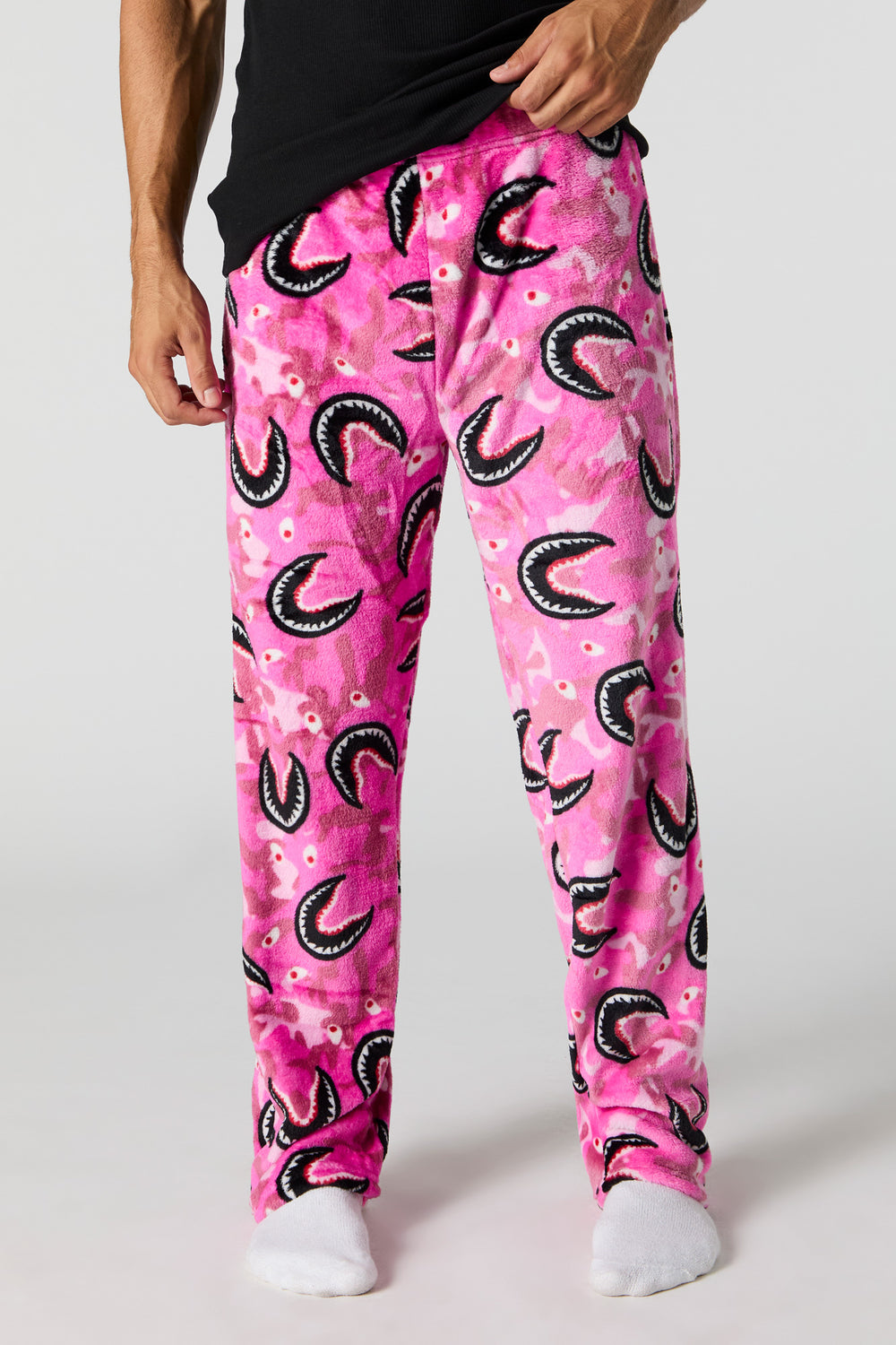 Printed Plush Pajama Pant Printed Plush Pajama Pant 19